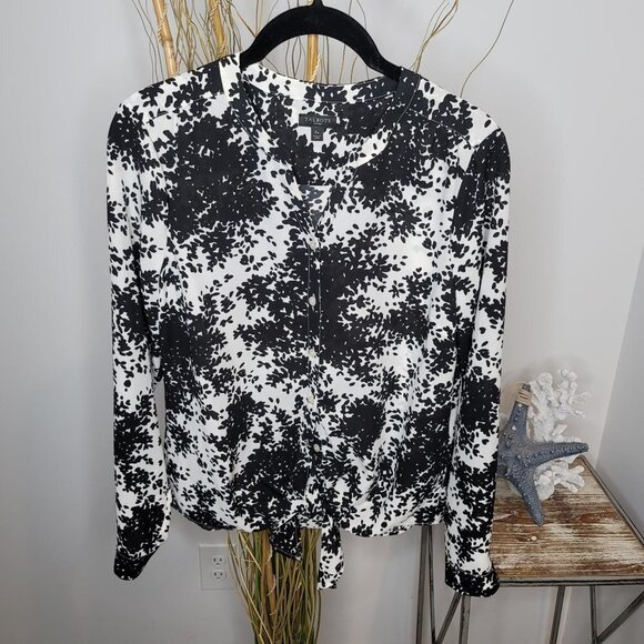 Talbots Blouse Womens Small Petite - Picture 1 of 7